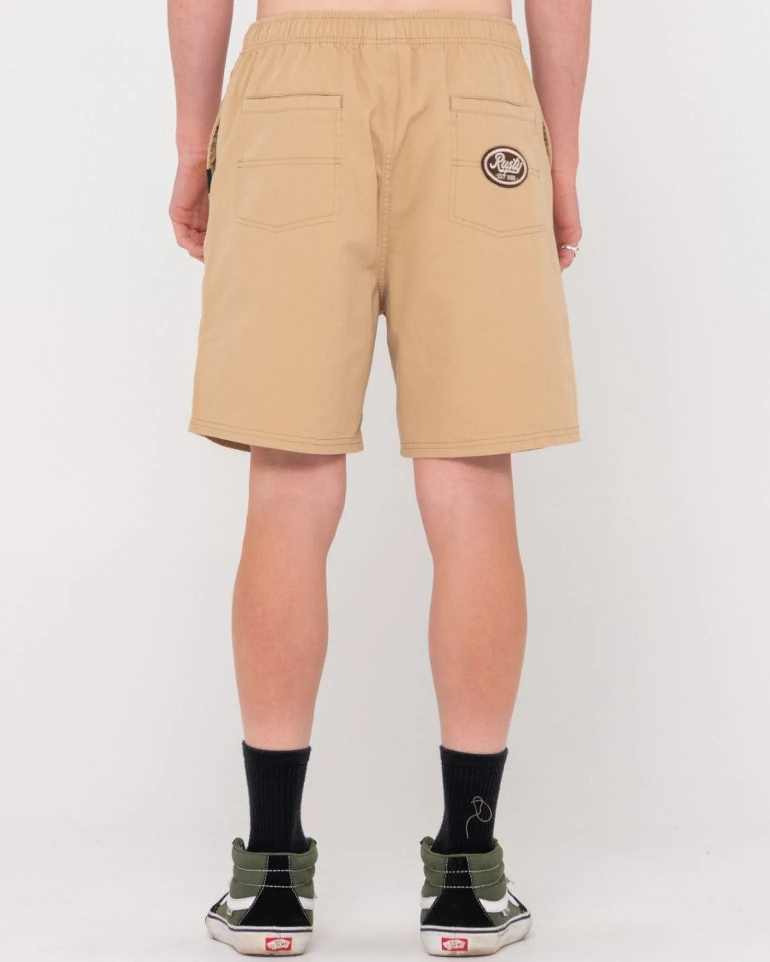 Manila Folder Heritage Elastic Short | Rusty Best