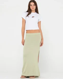 Margot High Waisted Maxi Skirt | Rusty Discount
