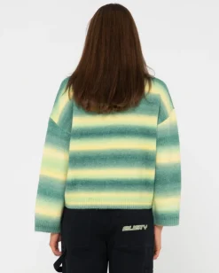 Marissa Oversized Boxy Ombre Knit | Rusty Best