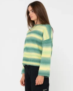 Marissa Oversized Boxy Ombre Knit | Rusty Best