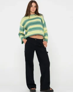 Marissa Oversized Boxy Ombre Knit | Rusty Best