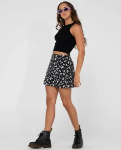 Marley Floral Printed Mid Rise Skirt | Rusty Shop