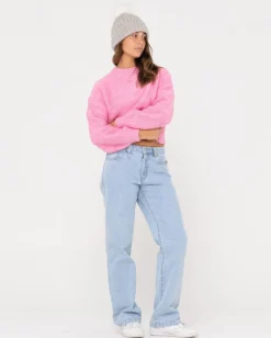 Marlow Cropped Chunky Knit | Rusty Discount