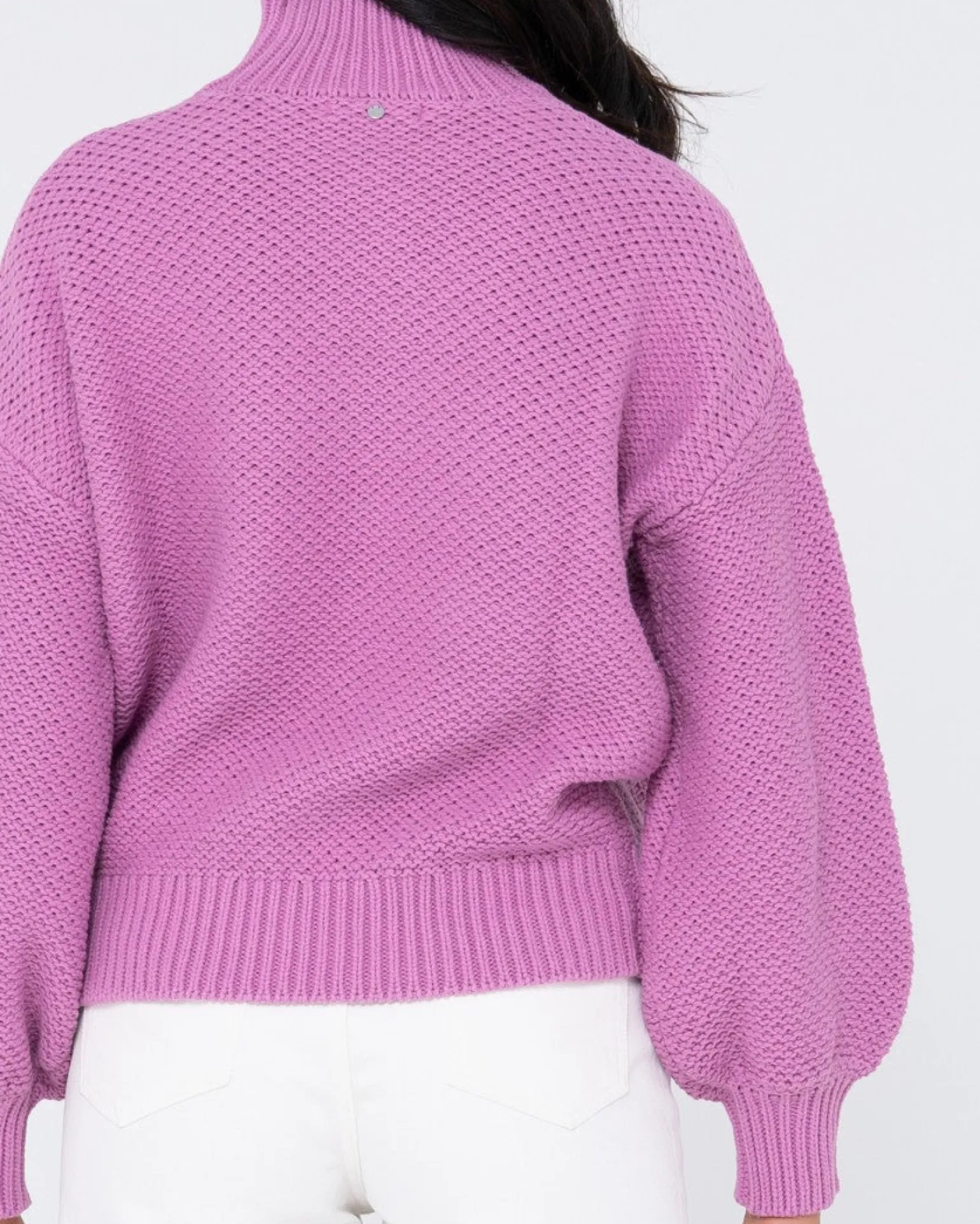 Marlow Relaxed Chunky Mock Neck Knit | Rusty Sale