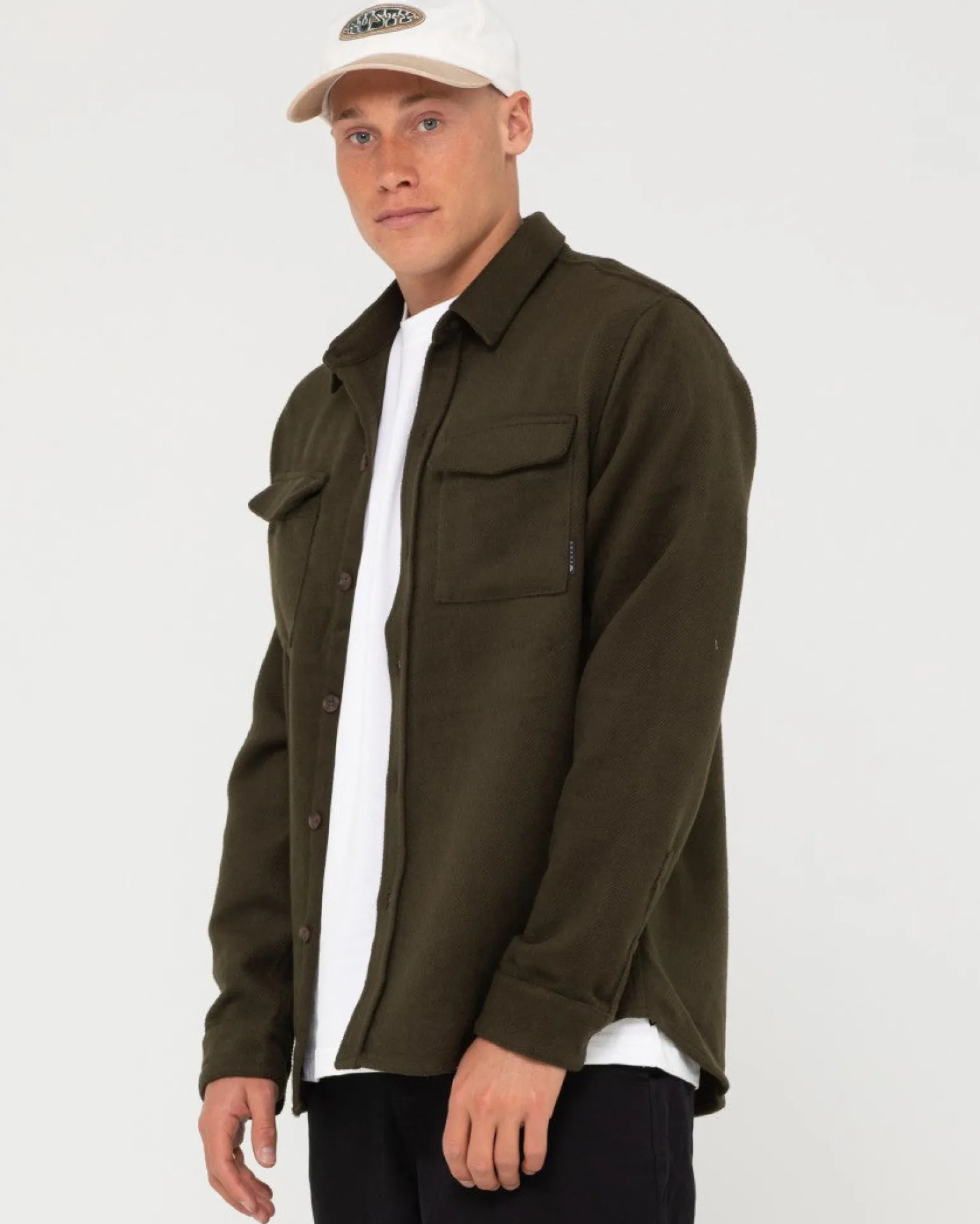 Melton Workwear Long Sleeve Shirt | Rusty Discount