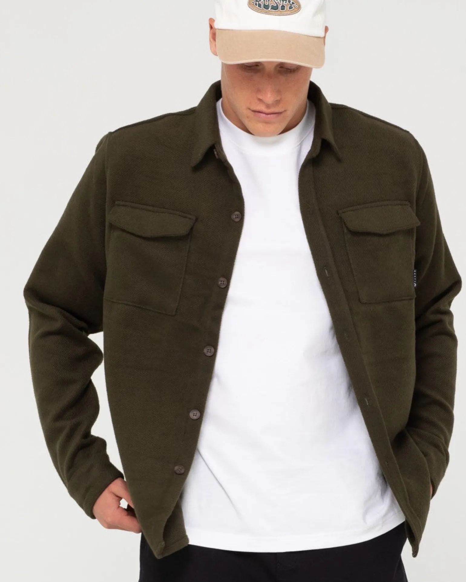Melton Workwear Long Sleeve Shirt | Rusty Discount