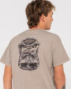 Mer Man Short Sleeve Graphic Tee | Rusty Best