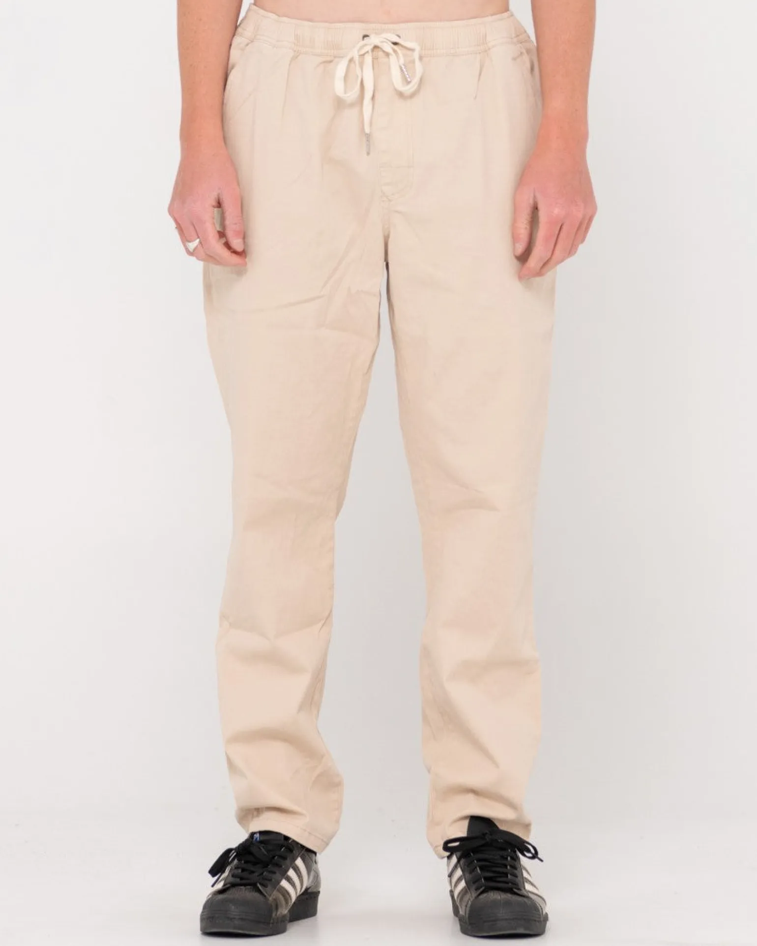 Mid Boy Straight Fit Elastic Pant | Rusty Discount
