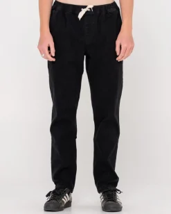 Mid Boy Straight Fit Elastic Pant | Rusty Flash Sale