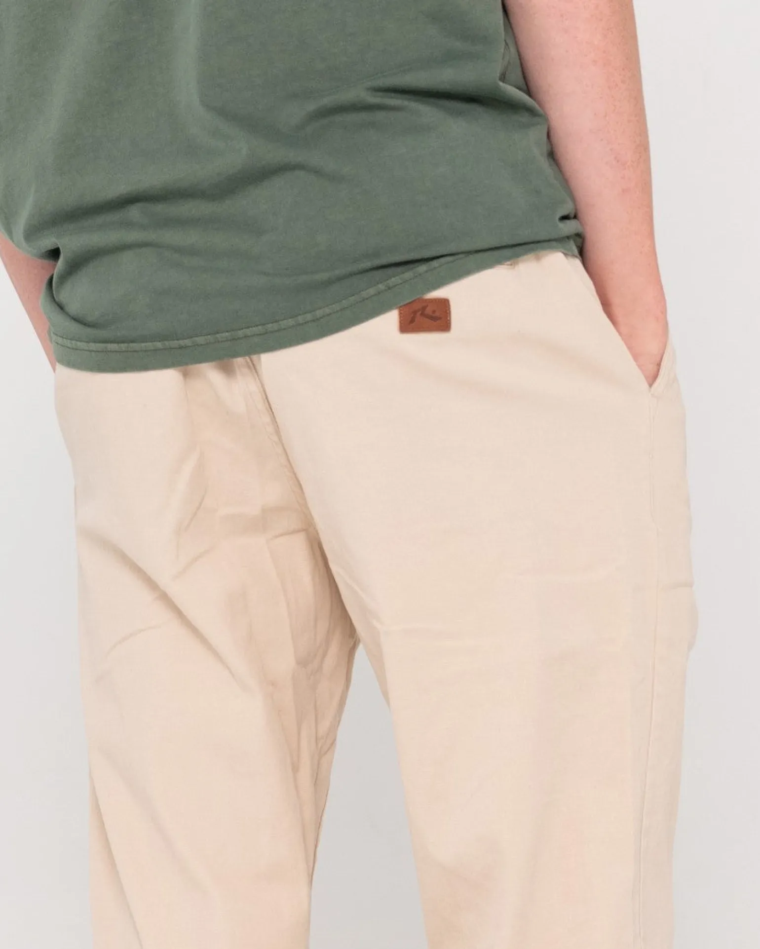 Mid Boy Straight Fit Elastic Pant | Rusty Discount