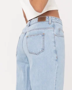 Mid Rise Straight Leg Jean | Rusty Outlet