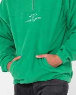Middle Section Crew Polar Fleece | Rusty Best Sale