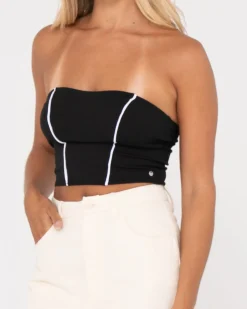 Mika Contrast Strapless Top | Rusty Best Sale