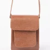 Mila Over The Shoulder Textured Sidebag | Rusty Outlet