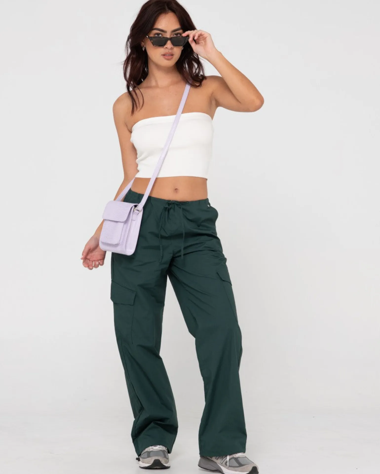 Milly Low Rise Baggy Fit Cargo Pant | Rusty Store