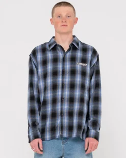 Neon Dreams Relaxed Plaid Shirt | Rusty Shop