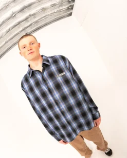 Neon Dreams Relaxed Plaid Shirt | Rusty Shop