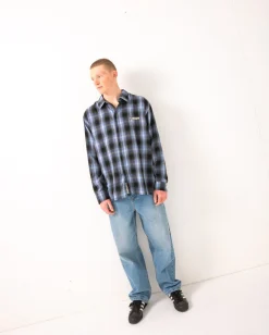 Neon Dreams Relaxed Plaid Shirt | Rusty Shop
