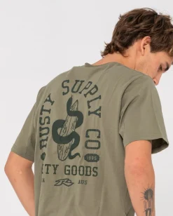 Nesian Short Sleeve Graphic Tee | Rusty Cheap