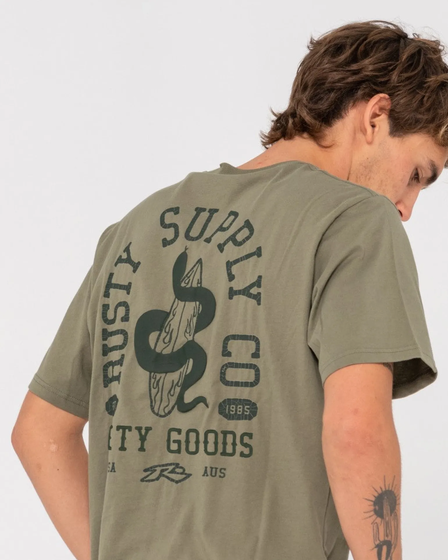 Nesian Short Sleeve Graphic Tee | Rusty Cheap
