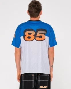 Nine O Clock Nac Printed Moto Jersey | Rusty Best
