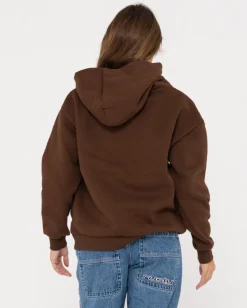 Norty Graphic Oversize Hooded Fleece | Rusty Outlet