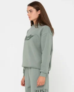 Norty Graphic Oversize Hooded Fleece | Rusty Best
