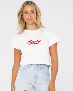 Norty Short Sleeve Graphic Baby Tee | Rusty Shop