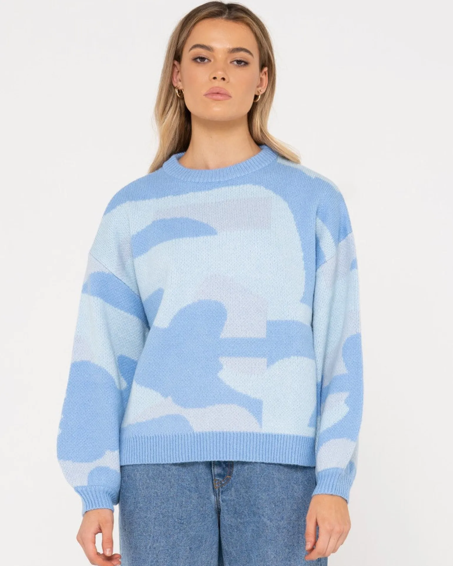 Oceano Oversize Crew Neck Knit | Rusty Fashion