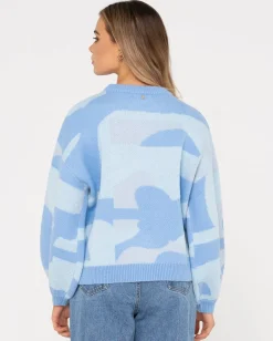 Oceano Oversize Crew Neck Knit | Rusty Fashion