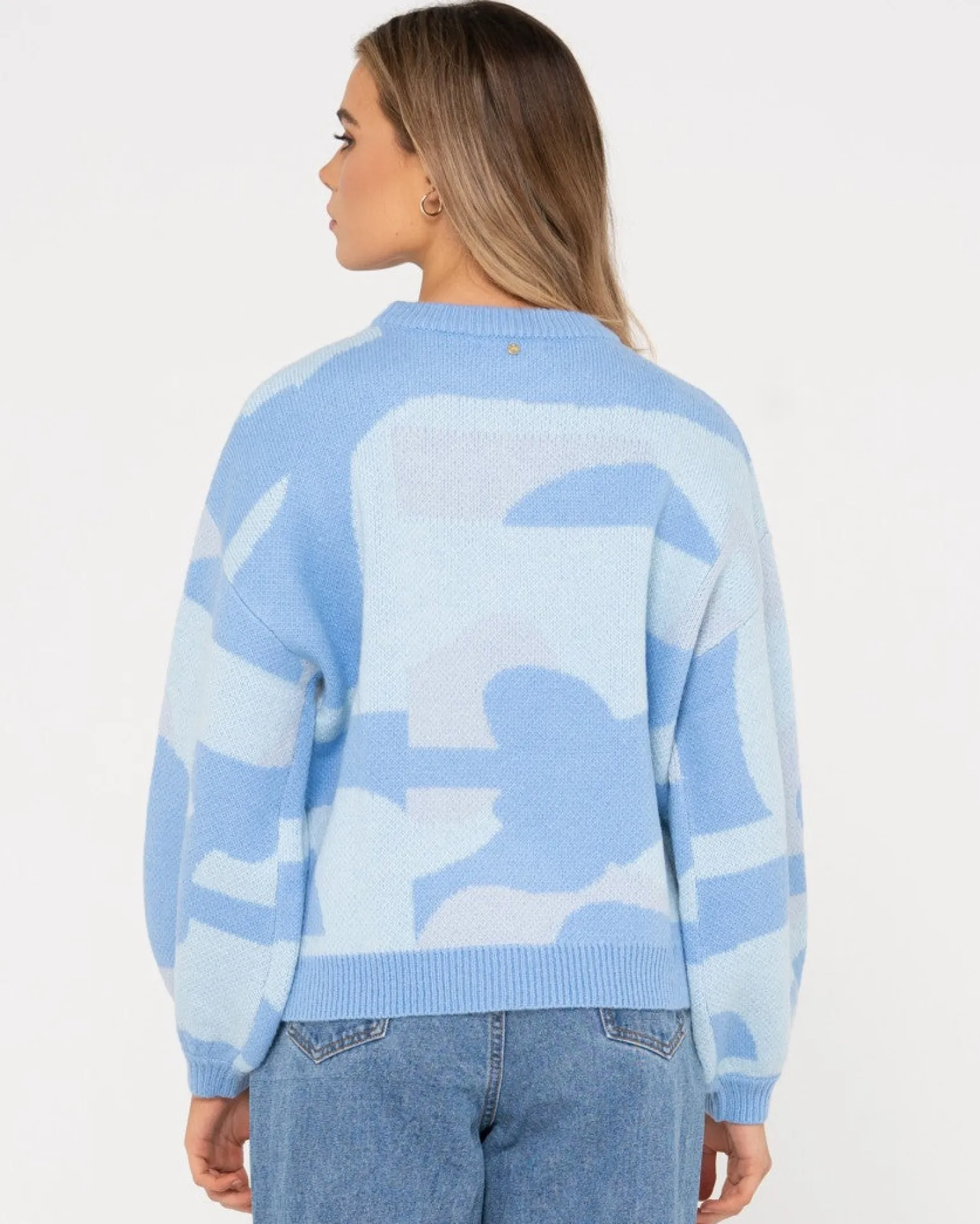 Oceano Oversize Crew Neck Knit | Rusty Fashion