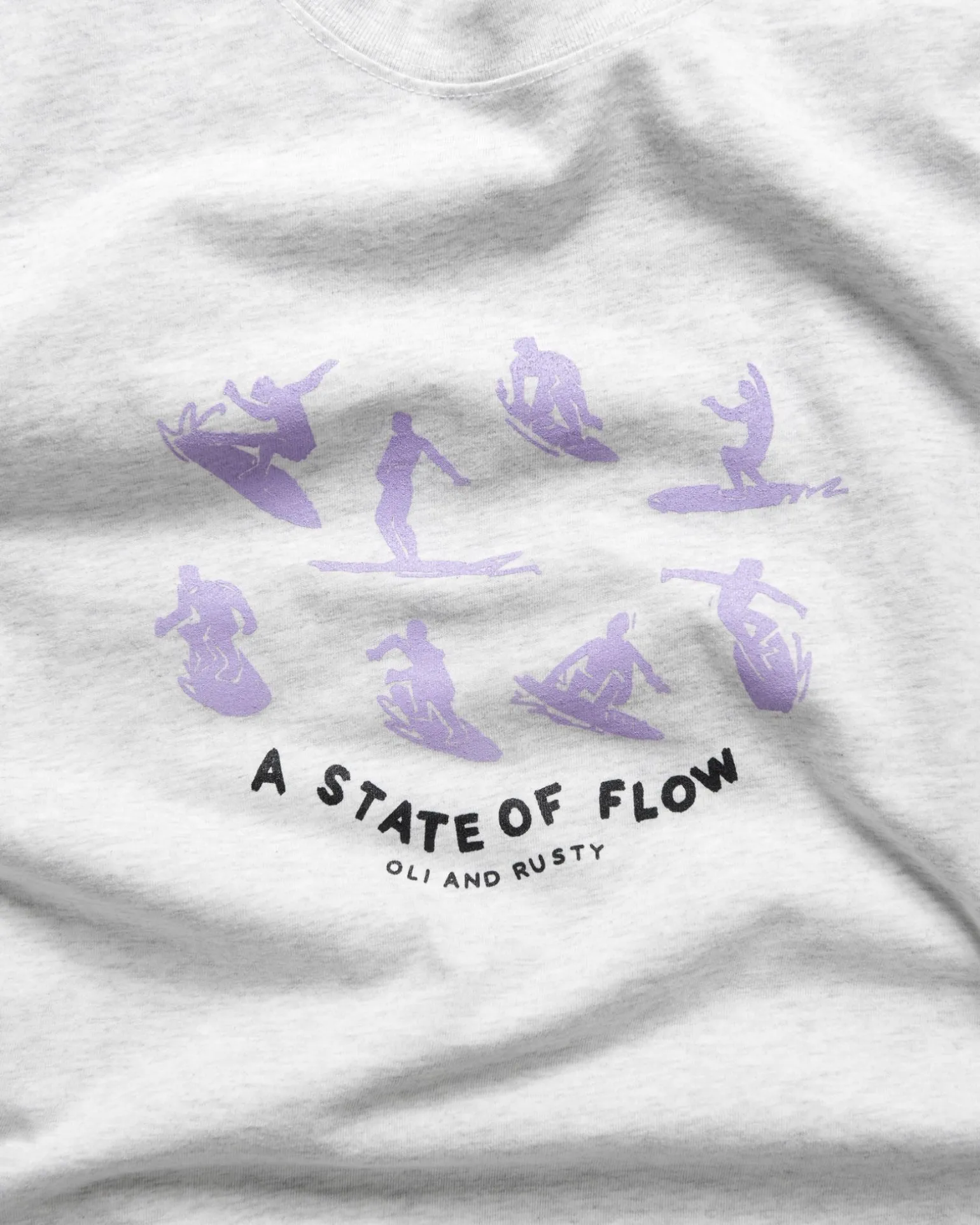 Oli X State Of Flow Tee | Rusty Cheap