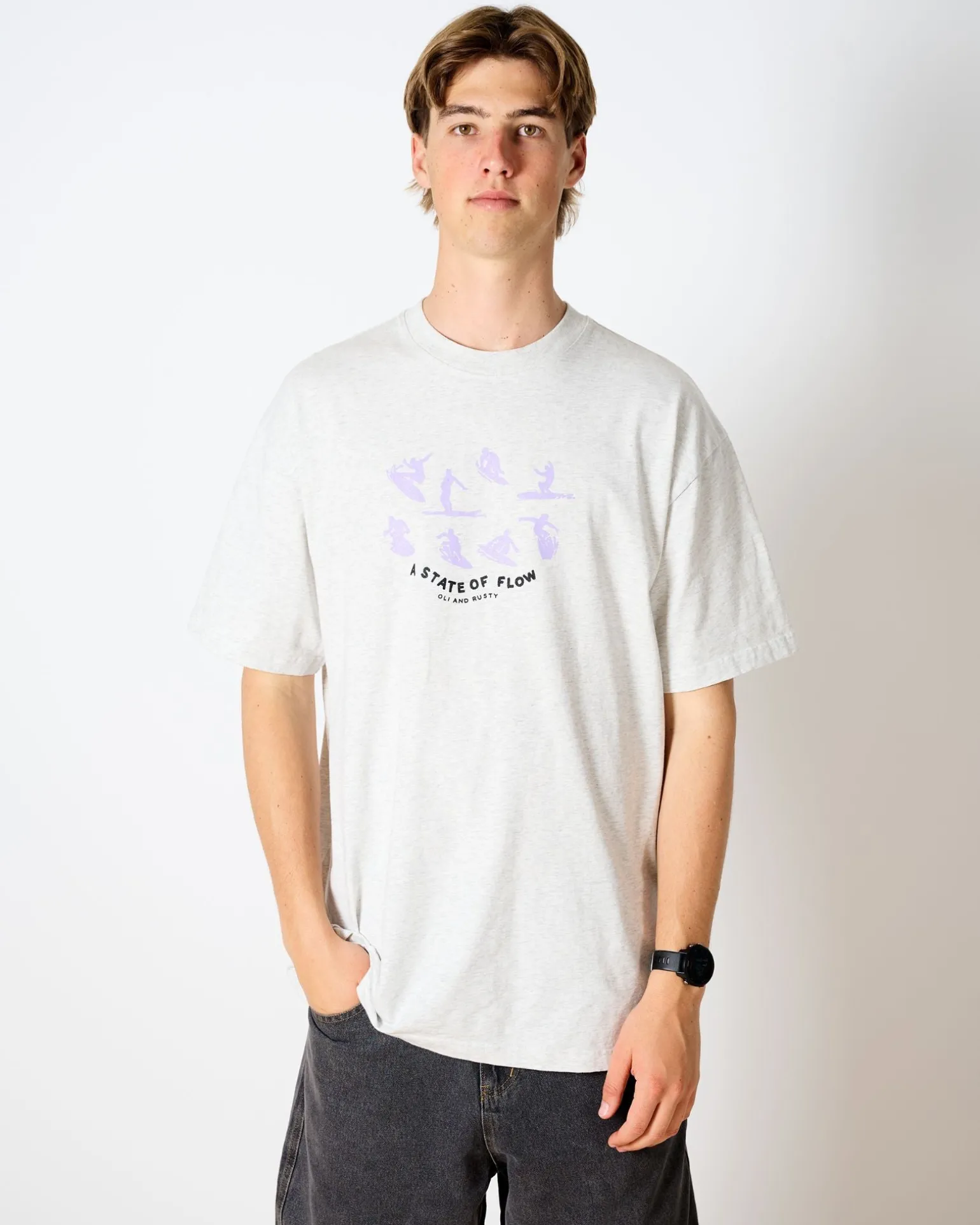 Oli X State Of Flow Tee | Rusty Cheap