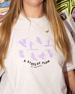 Oli X State Of Flow Tee | Rusty Cheap