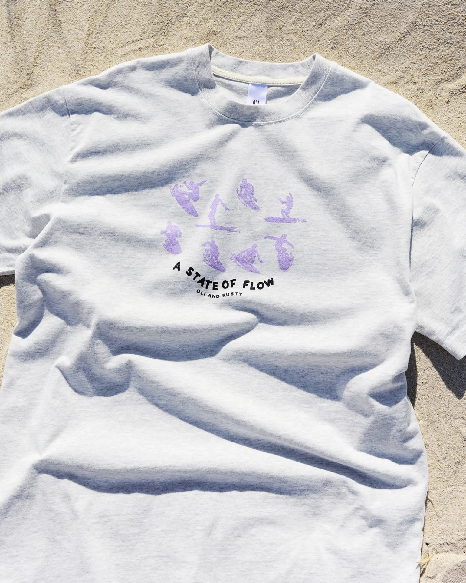Oli X State Of Flow Tee | Rusty Cheap