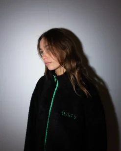 Ollie Sherpa Zip Through Fleece | Rusty Shop