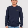One Hit Shadow Crew Fleece | Rusty Best