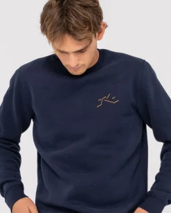 One Hit Shadow Crew Fleece | Rusty Best