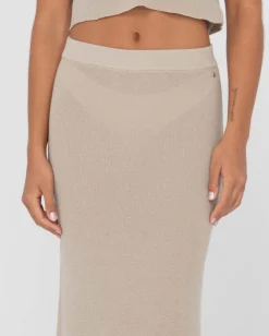 Ophelia Knit Maxi Skirt | Rusty Cheap