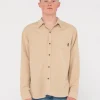 Overtone Long Sleeve Linen Shirt | Rusty Outlet