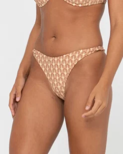 Panama Printed Brazilian Bikini Bottom | Rusty Fashion