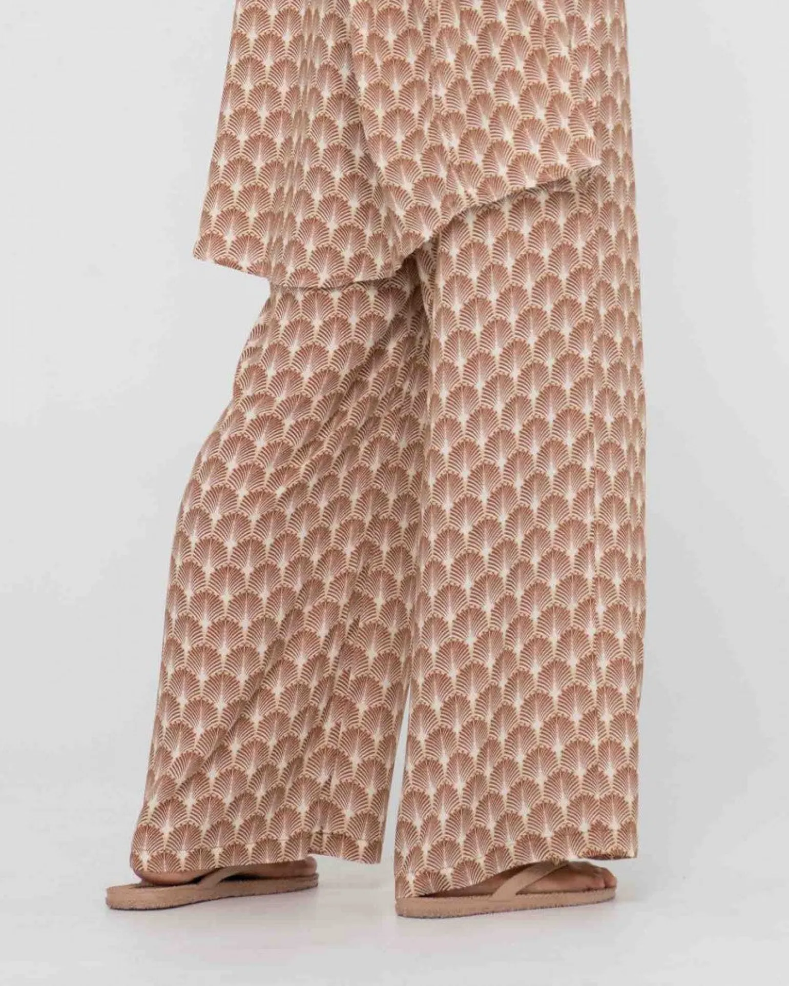 Panama Printed High Waisted Pants | Rusty Fashion