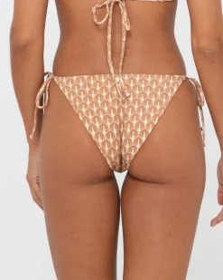 Panama Printed Midi Side Tie Bikini Bottom | Rusty Shop