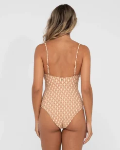 Panama Printed One Piece Swimsuit | Rusty Online