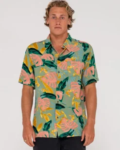 Pastel Paradise Relaxed Fit Short Sleeve Shirt | Rusty Shop