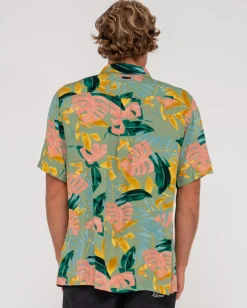 Pastel Paradise Relaxed Fit Short Sleeve Shirt | Rusty Shop