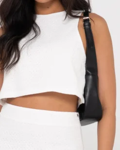 Petra Relaxed Fit Crop Top | Rusty Outlet