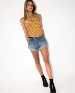 Pheonix Low Rise Mini Denim Short | Rusty Best Sale