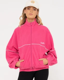 Polar Oversize Zip Up Fleece Jacket | Rusty Fashion
