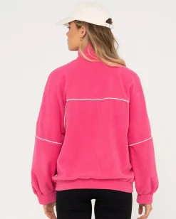 Polar Oversize Zip Up Fleece Jacket | Rusty Fashion